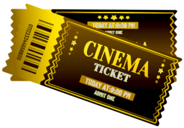 imagem ticket cinema